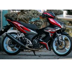 Tem Rời Honda Winner X V2 Hoa Văn Đỏ Đen  - Decal In Chất Lượng