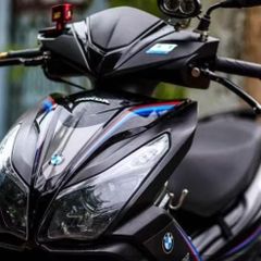 [FreeShip] Tem rời BMW xanh đỏ cho AirBlade Ab 125 xe đen - tem cao cấp không bay màu Cao Cấp