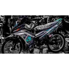 Tem Rời Ex 135 Lc Xám Đen Chất Liệu Crom Cao Cấp
