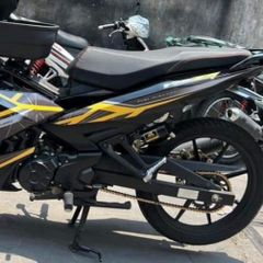 Tem Rời Ex 150 Y15ZR 2021 Đen Phối Vàng  - Decal In Chất Lượng