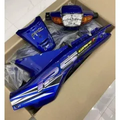 Tem Rời Wave Nhỏ 2004 Chế Wave 125i Xanh Dương  - Decal In Chất Lượng