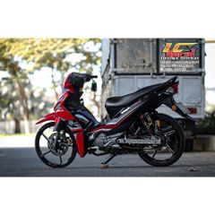 [Siêu Sale] [FreeShip] TEM RỜI mẫu Y11ZR 2022 cho Sirius Fi đỏ đen - không bay màu Quyen Decal