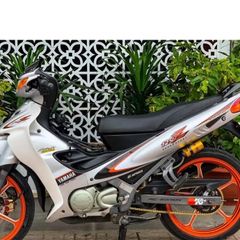 Tem Rời Dán Xe Ya Z Mẫu Zin Cam Bạc Cực Đẹp , Hàng 3 Lớp Chất Lượng Cao Quyen Decal