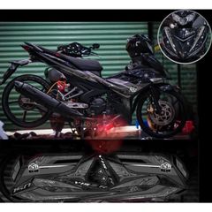 Tem rời exciter 150 mẫu Y15ZR full đen phối đủ màu