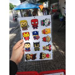 Tem sticker nổi nhân vật hoạt hình natra ( mua 1 tặng 1 bất kì )