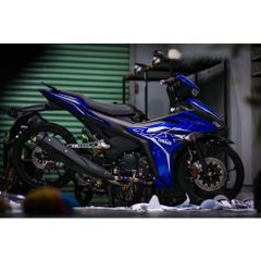 tem rời exciter 155 xanh đen mx trắng đen mẫu thịnh hành 2023 - Decal Cao Cấp Nhất