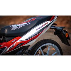 Tem rời Y15ZR cho Exciter 150 trắng đỏ đen cao cấp Quyen Decal