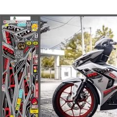 tem rs xe winner v3 màu bạc [TEM XE WINNER V3 RS GIÁ RẺ] 👉chế tem theo yêu cầu giá rẻ. - Decal Cao Cấp Nhất