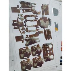 Skin Dán Trang Trí Flycam Mavic Rỉ Sét  - Decal In Chất Lượng