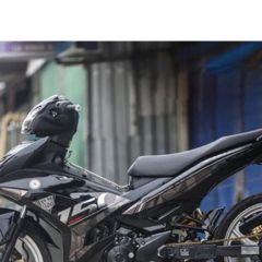 Tem rời exciter 150 Y15ZR bạc đen
