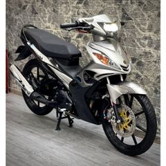 Tem Rời Dán Xe Exciter 2006 Mẫu Lửa Zin Bạc Đen Cực Chất, Tem Camay Ánh Kim Cao Cấp Quyen Decal