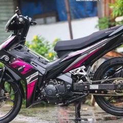 tem rời exciter 2006-2010 hồng đen mẫu mới 2023 , tem 3 lớp - Decal Cao Cấp Nhất