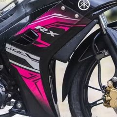 tem rời exciter 2006-2010 hồng đen mẫu mới 2023 , tem 3 lớp - Decal Cao Cấp Nhất