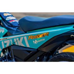 Tem Rời Dán Xe Raider FI Mẫu Movistar Xanh Cực Chất, Hàng 3 Lớp Chất Lượng Cao Quyen Decal