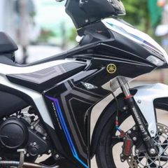 [FreeShip] [Ảnh thật] Tem rời Exciter 155 Xám tím  - Mẫu Y16ZR Quyen Decal