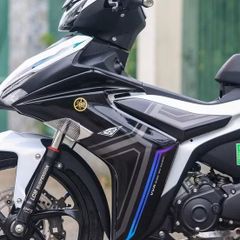 [FreeShip] [Ảnh thật] Tem rời Exciter 155 Xám tím  - Mẫu Y16ZR Quyen Decal