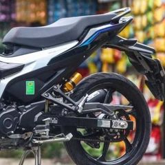 [FreeShip] [Ảnh thật] Tem rời Exciter 155 Xám tím  - Mẫu Y16ZR Quyen Decal