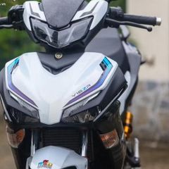 [FreeShip] [Ảnh thật] Tem rời Exciter 155 Xám tím  - Mẫu Y16ZR Quyen Decal