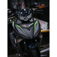 tem rời exciter 150 mx xám xanh nhám đẹp 2024 , tem 3 lớp bền màu - Decal Cao Cấp Nhất