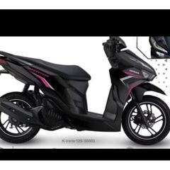 Tem Vario 125 Hồng dán xe Đen