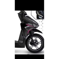 Tem Vario 125 Hồng dán xe Đen