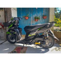 [Siêu Sale] Tem rời MIO M3 125 - mẫu zin xanh lá bạc cho xe đen - tem chuẩn form dễ dán - không bay màu Quyen Decal