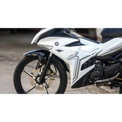 Tem Rời Dán Xe Exciter 150 Y15 Trắng Đen Cực Hot, Hàng 3 Lớp Chất Lượng Cao Quyen Decal