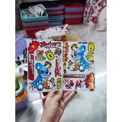 Tem logo Gấu Quỷ Bạo Lực, Race mã 008