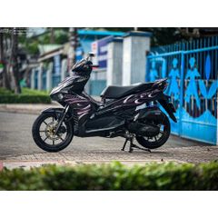 [FreeShip] [Ảnh thật] Tem rời Air Blade 2022 - Mẫu tem lửa tím đen nổi bật - Chuẩn From cực đẹp Quyen Decal