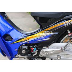 Tem rời Wave nhỏ xanh dương đen sọc vàng, in sắc nét, 3 lớp không phai màu CM00118 1 2