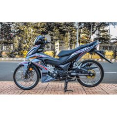 Tem Winner GTR xám xi măng - Tặng Logo