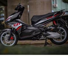 [Giá hủy diệt] TEM RỜI mẫu ADn đỏ bạc cho AirBlade 125 đen - tem cao cấp không bay màu Quyen Decal