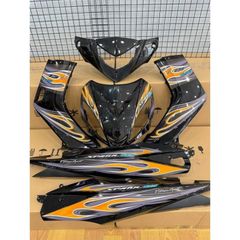 tem rời exciter 2010 lửa xe đen phối nhiều màu