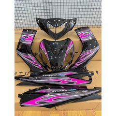 tem rời exciter 2010 lửa xe đen phối nhiều màu