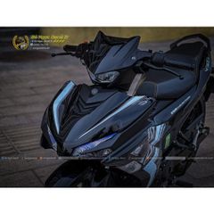 TEM RỜI Y16ZR ZIN MALAYSIA DÁN XE EX155 VVA ĐEN BÓNG-ĐEN NHÁM- VÀNG ĐỒNG QDC