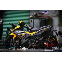 Tem rời Exciter 150 mẫu Y15ZR phối vàng xám đen, in sắc nét, 3 lớp không phai màu CM00019 1 2