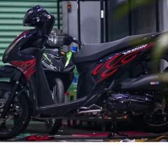[Giá hủy diệt] Tem rời Vision 2018 xe đen mẫu lửa đỏ siêu ngầu - hot 2023 Cao Cấp