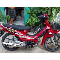 Tem Rời Wave Nhỏ 2004 Chế Wave 125 Dán Xe Đỏ  - Decal In Chất Lượng
