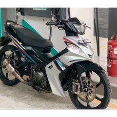 Tem Exciter Crypton X 135 Đen Bạc  - Decal In Chất Lượng
