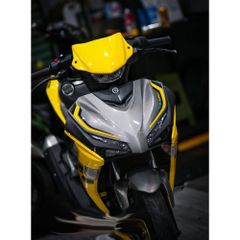 Tem rời Exciter 155 mẫu MX King vàng xám , in sắc nét, 3 lớp không phai màu CM00031 1 2