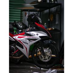 Tem rời Exciter 150 mẫu MX King đỏ bạc 2019 , in sắc nét, 3 lớp không phai màu CM00015 1 2