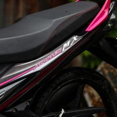 [FreeShip] TEM RỜI mẫu Jupiter MX hồng cho Exciter 135 bạc đen - tem cao cấp không bay màu Quyen Decal
