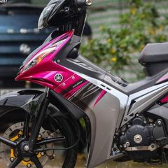 [FreeShip] TEM RỜI mẫu Jupiter MX hồng cho Exciter 135 bạc đen - tem cao cấp không bay màu Quyen Decal