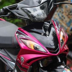 [FreeShip] TEM RỜI mẫu Jupiter MX hồng cho Exciter 135 bạc đen - tem cao cấp không bay màu Quyen Decal