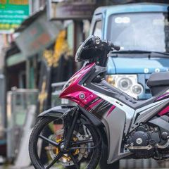[FreeShip] TEM RỜI mẫu Jupiter MX hồng cho Exciter 135 bạc đen - tem cao cấp không bay màu Quyen Decal