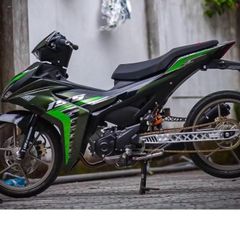 [Siêu Sale] Tem rời Exciter 155 xanh lá - mẫu Y16ZR mới 2023 Quyen Decal