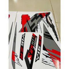 Tem rời Exciter 155 mãu Special Edition đỏ xám - mẫu mới 2024 Cao Cấp