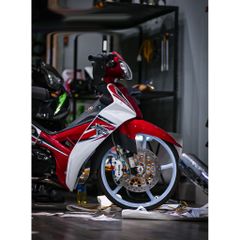Tem rời Sirius RC hoạ tiết trắng đỏ, in sắc nét, 3 lớp không phai màu CM00050 1 2