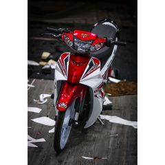 Tem rời Sirius RC hoạ tiết trắng đỏ, in sắc nét, 3 lớp không phai màu CM00050 1 2