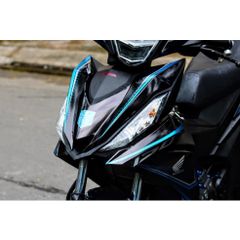 Tem Rời Dán Xe Winner V1 Xanh Đen Cực Đẹp, Hàng 3 Lớp Chất Lượng Cao Quyen Decal
